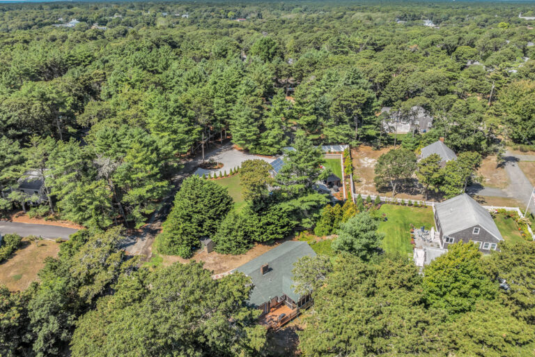 aerial photography of the property 65 Lantern Ln, South Chatham