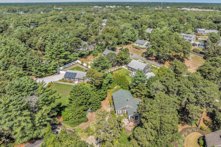 aerial photography of the property 65 Lantern Ln, South Chatham